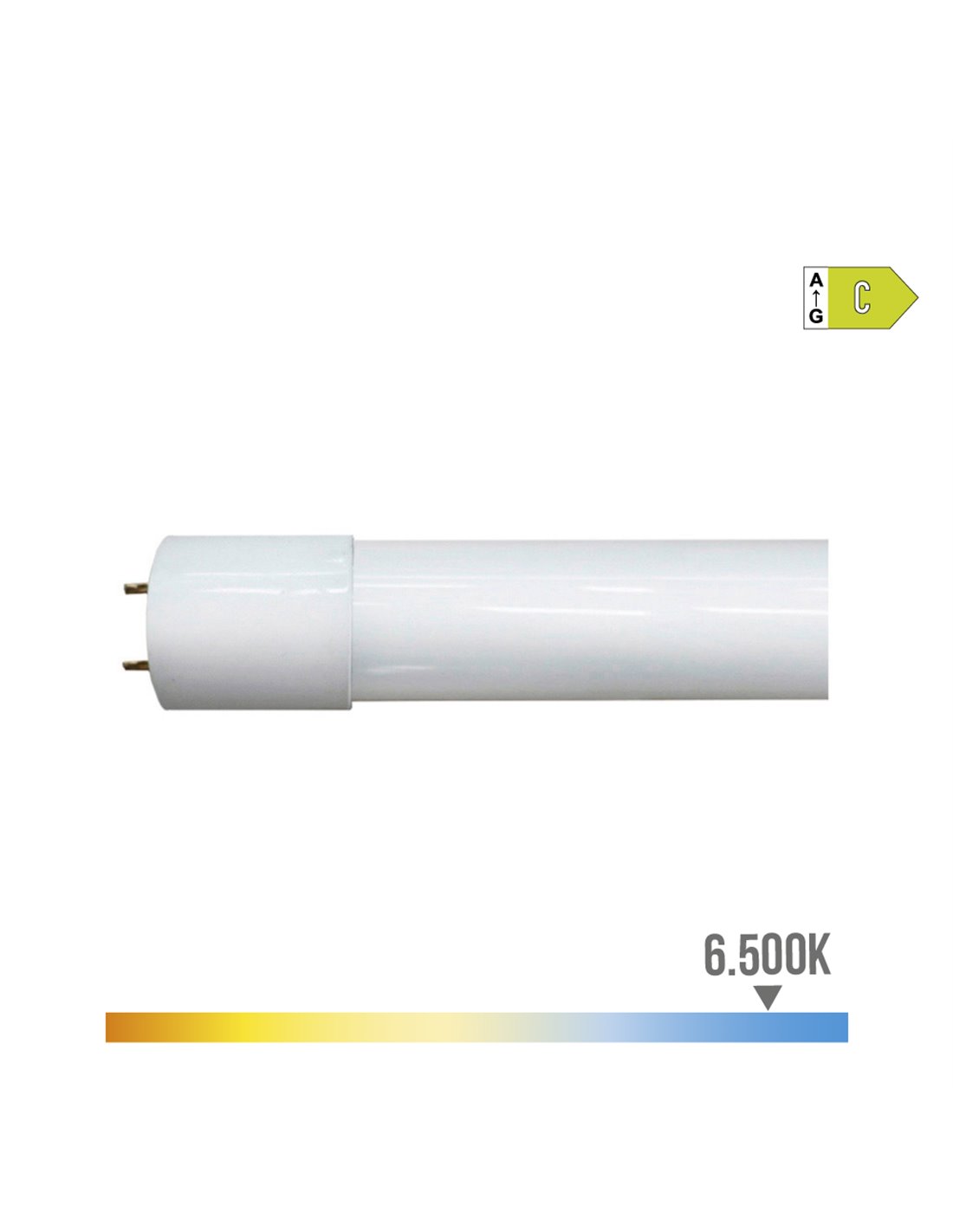 Tubo Tubular Claro T8 E-12 25W Lum