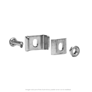 Clema Pequea Tornillo+tuerca