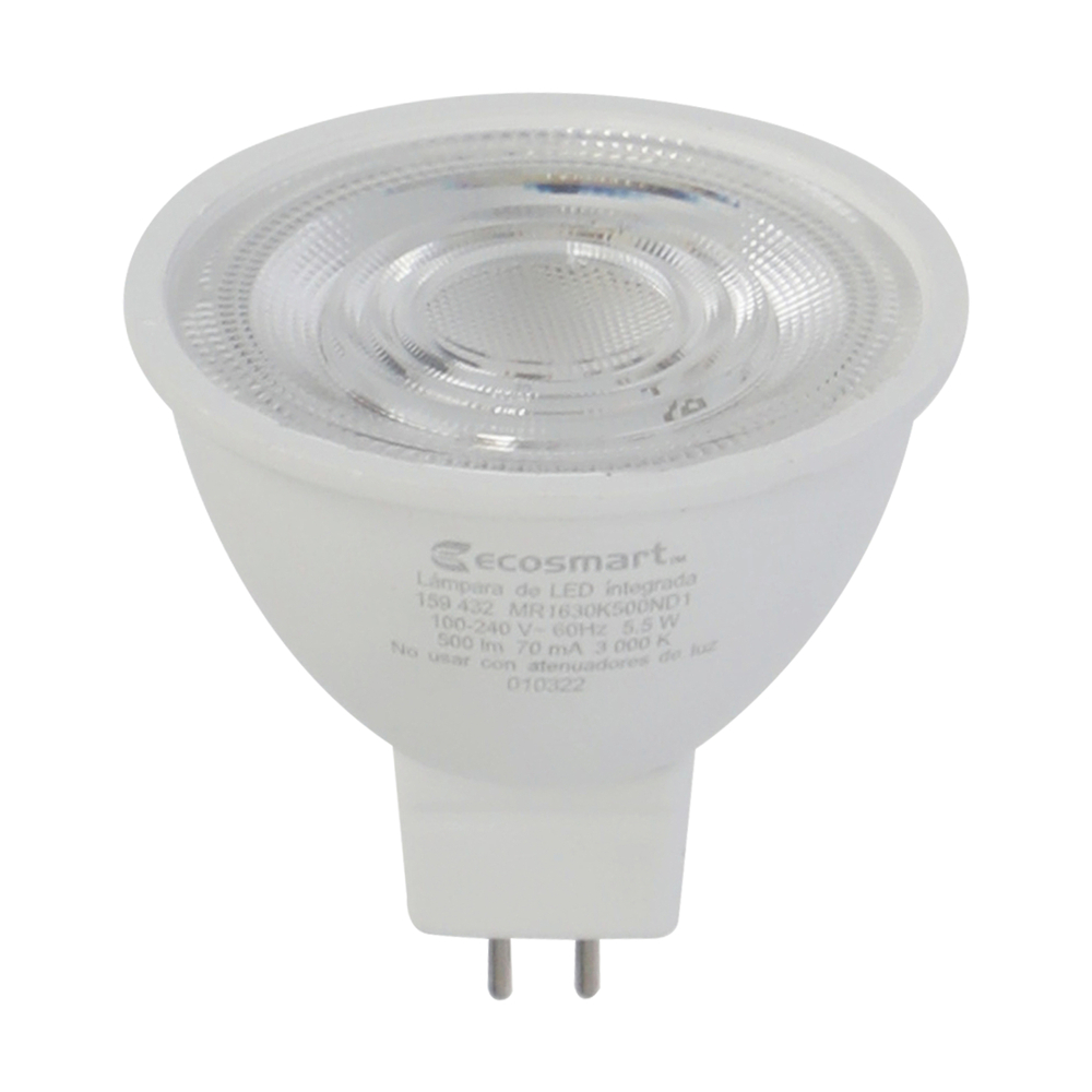 Lámpara Mr16 5.5 W LED Luz