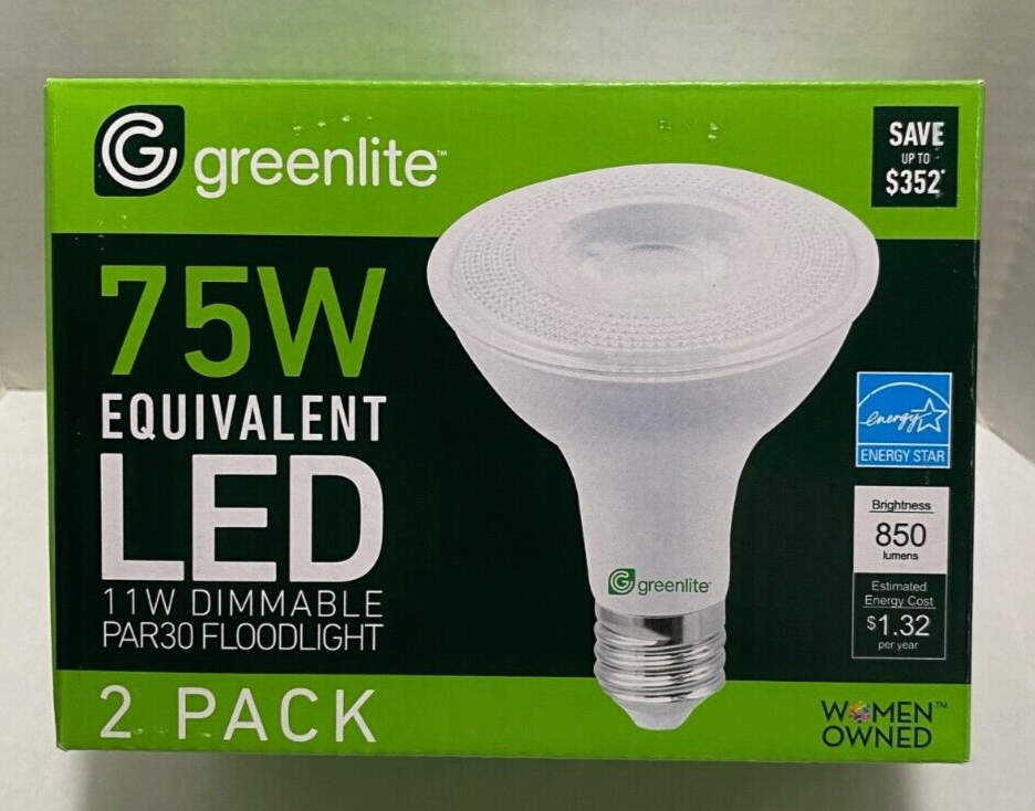 11W Par30 Dim Fl 2700K Greenlite