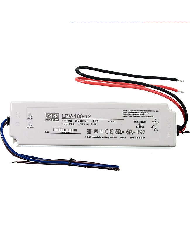 Driver LED 50W 100-277v Ip67 Done LED