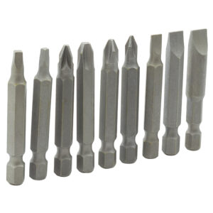 Juego Combinado de Puntas Extra Largas Hexágono de 1/4", 9 P