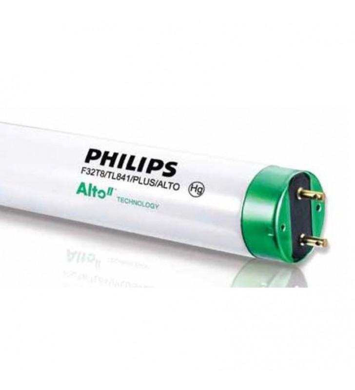 Luminaria Tubo Fluorescente 32W 127V 6500K Luz Fría F32t8