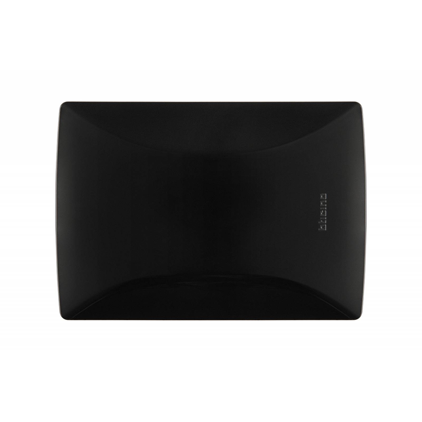 Placa Ciega Negro Obsidiana Quinzio