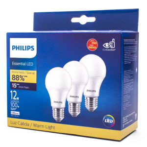 Foco LED A19 65K 9W 100-265 Pk4pz