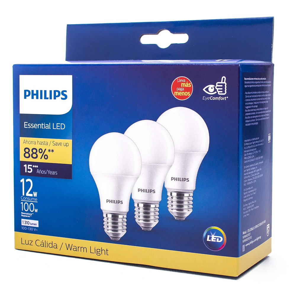 Foco LED A19 65K 9W 100-265 Pk4pz