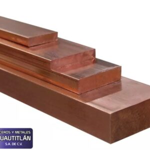 Solera de Cobre de 1/4 X 2 X 40CM