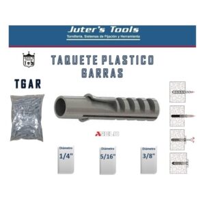 Taquete Garra Ag - 3/8 Pulgadas