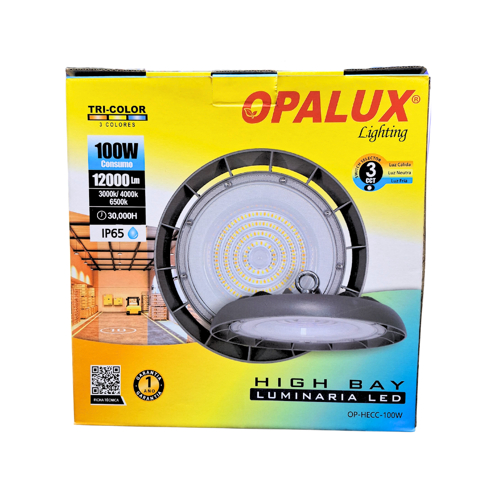 Higibay Cw-100w Luz Fría 12,000 Lm 6500K 100-240V
