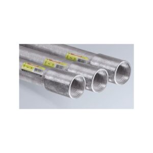 Tubo Galvanizado con Rosca y Cople - 3/4 Pulgadas