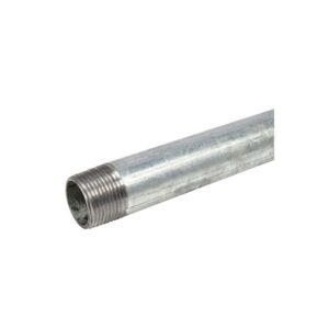 Tubo Galvanizado con Rosca y Cople 1"
