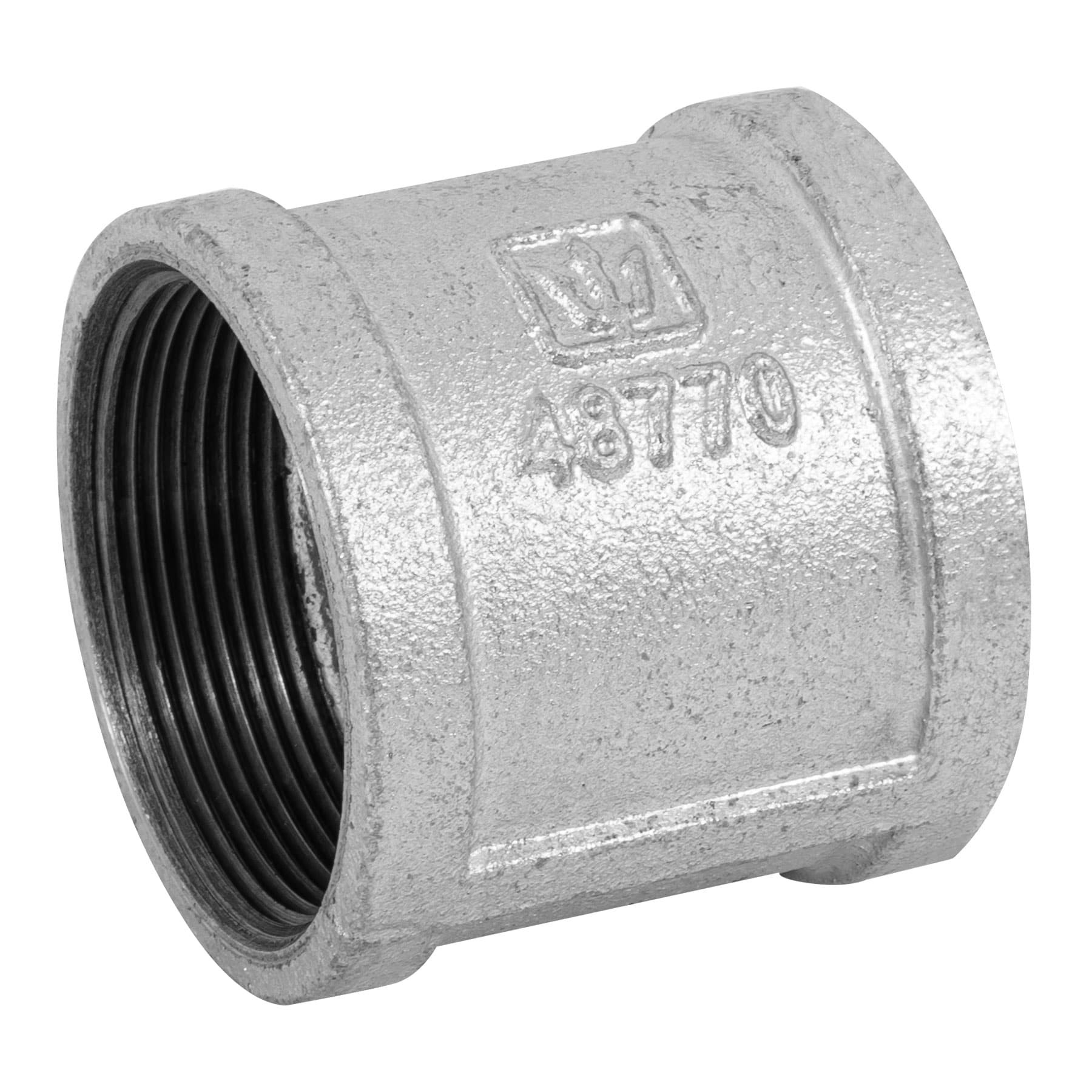 Tubo Galvanizado con Rosca y Cople - 2 1/2 Pulgadas