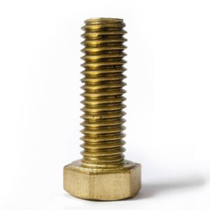 Tornillo Hexagonal Bronce Silicio 1/2 X 3"