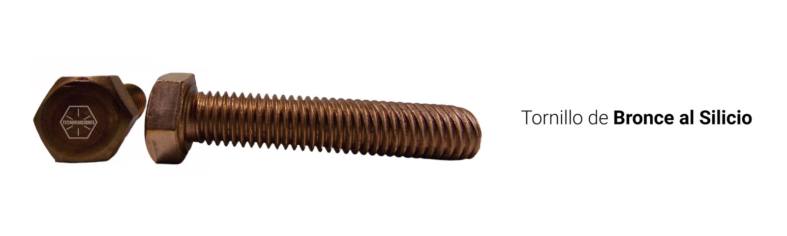 Tornillo Bronce Al Silicio 3/8 X 1 1/2
