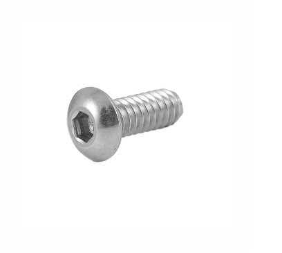 Tornillo Boton Inox T304 3/8x1/2 15H