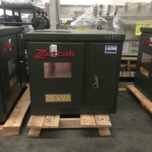 Trasnformador Seco 75 Kva 440-220v Delta Estrella Zetrak