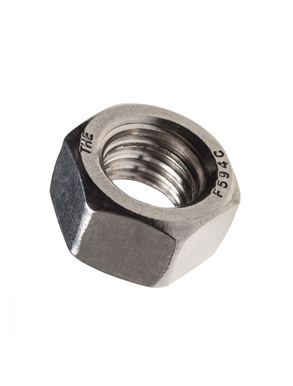 Tuerca Hexagonal Acero Inox 1/2"