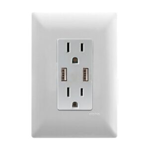 N1330-bl Contacto Duplex 2p+t 2 Usb 2.1 Amp
