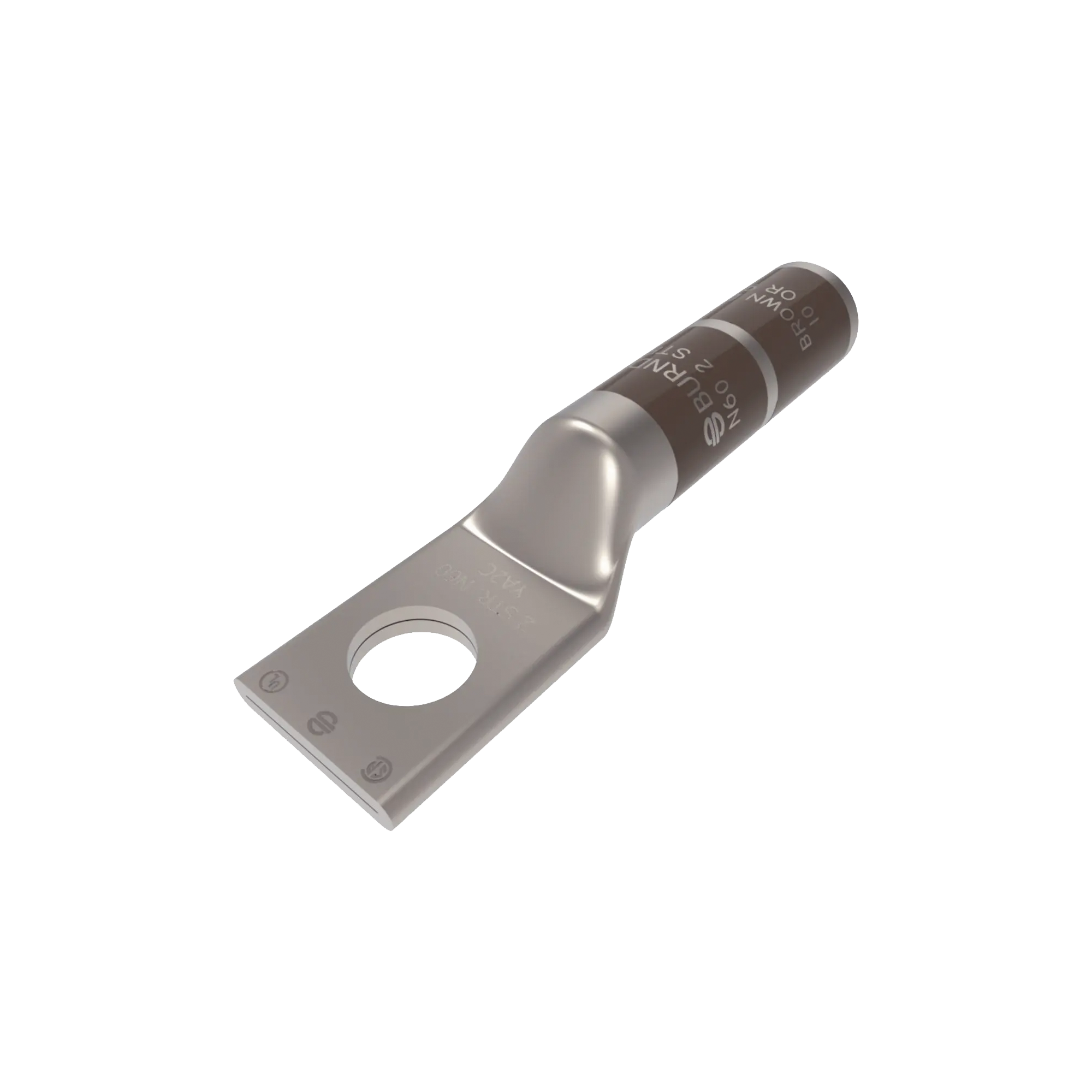 Zapata Bimetálica 2 Barrenos Calibre - 1/0 -1/2" Pulgadas