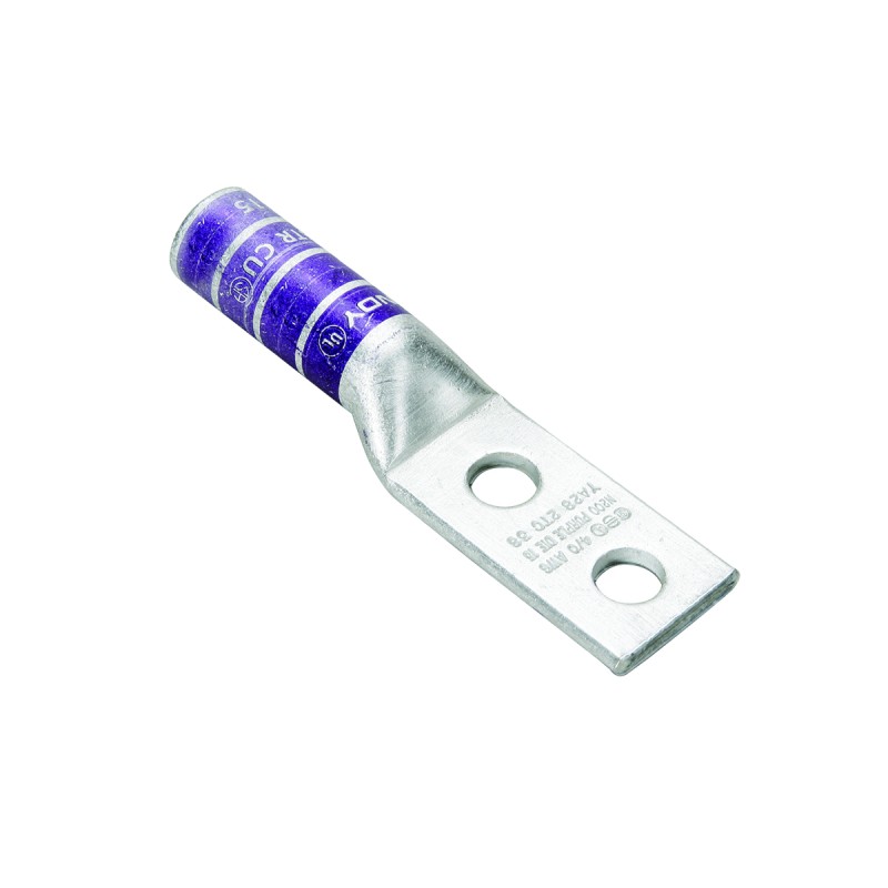 Zapata Ponchable Cola Corta 2 Barrenos Calibre 500-1/2"