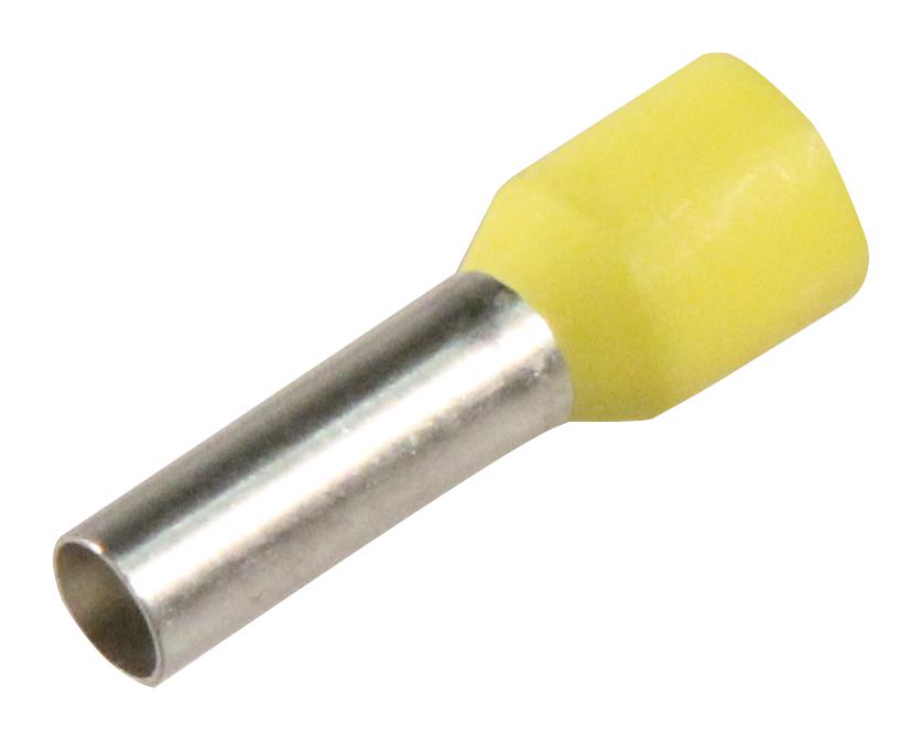Terminal Punta Ferrule Calibre 10 Amarilla