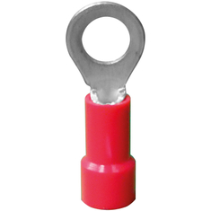 Zapata de Anillo Rojo Calibre 22-18, Perno 3/16"