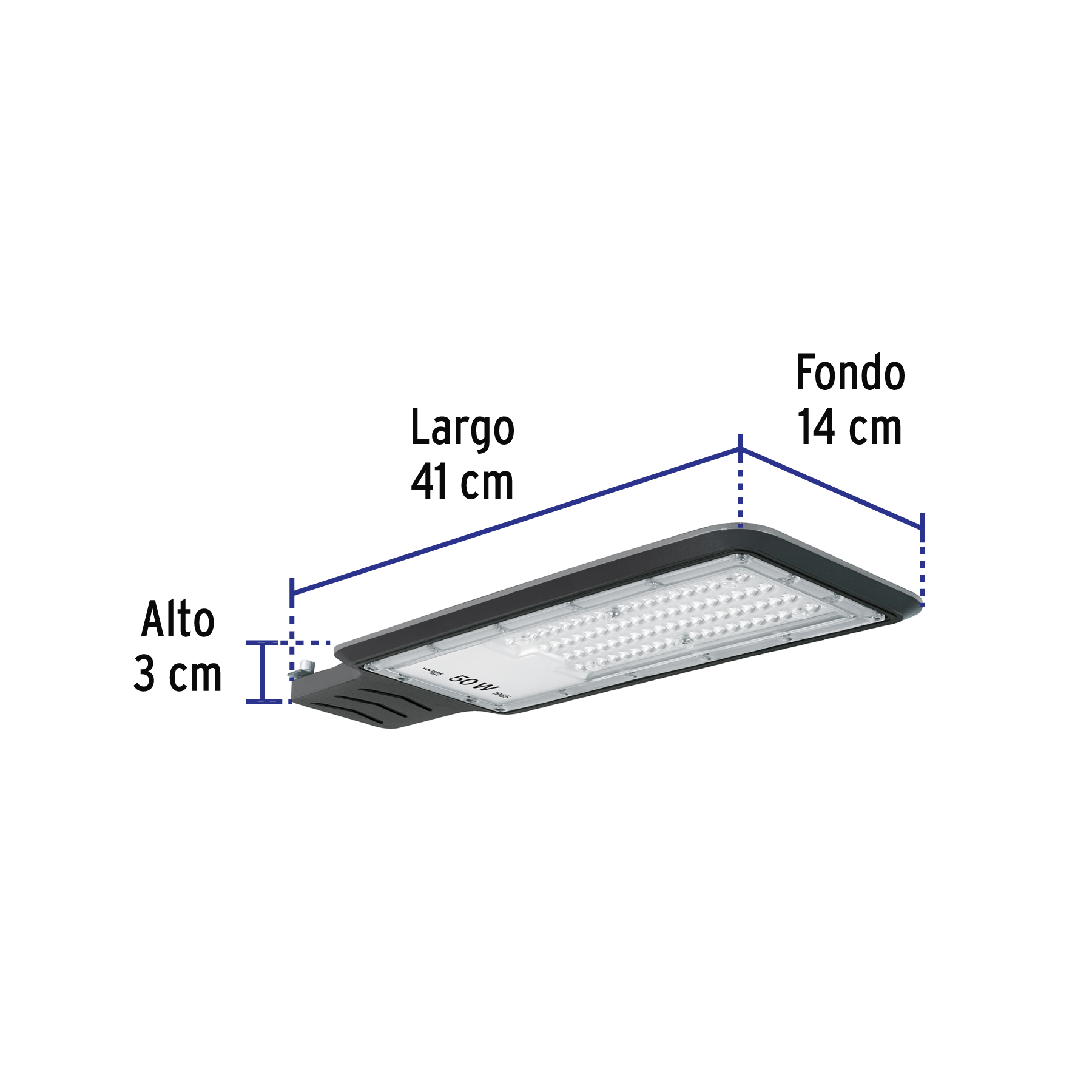 Luminario Suburbano LED 50 W 6500 K, Volteck Basic - Image 6