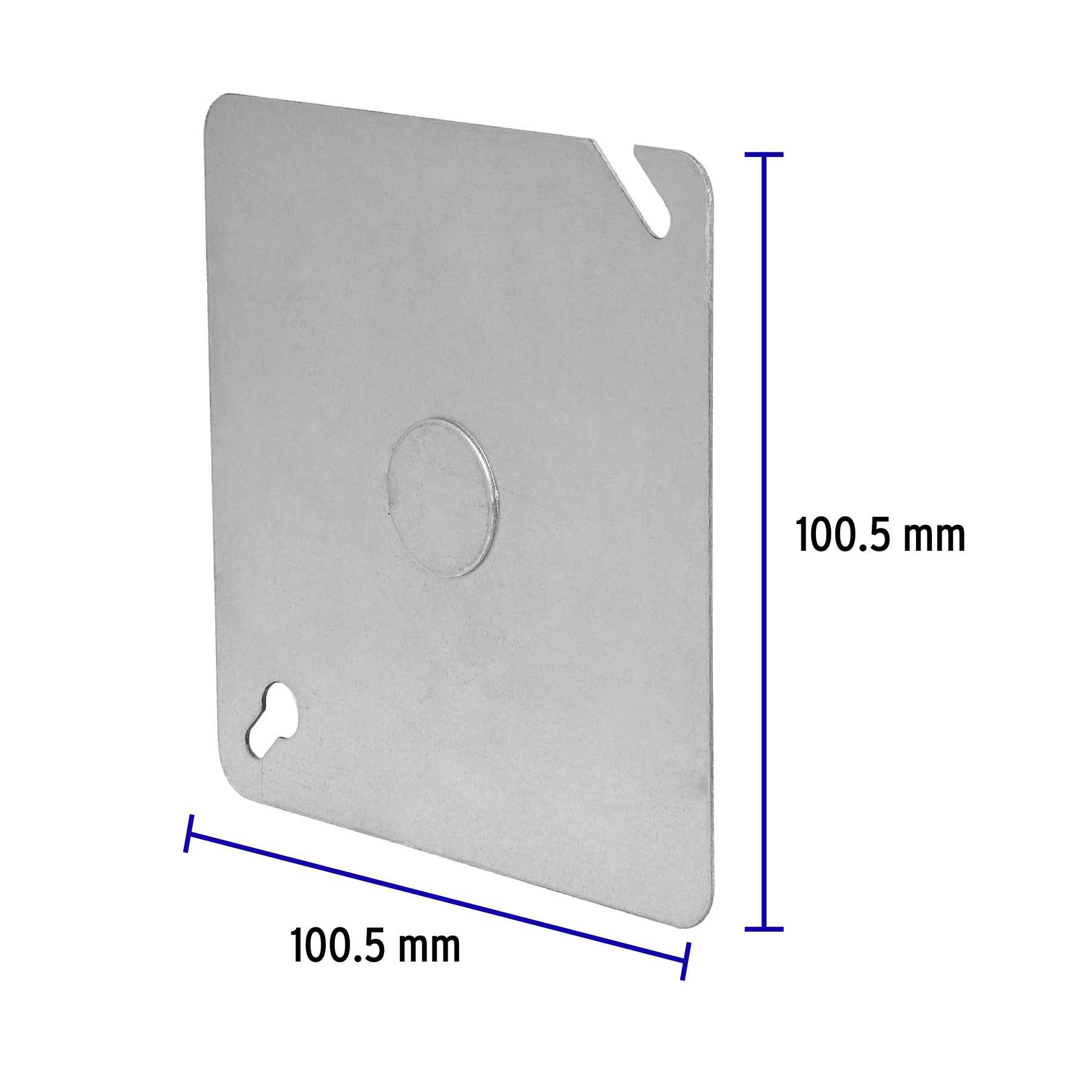 Tapa de 4" X 4" para Caja Cuadrada Reforzada, Volteck - Image 3