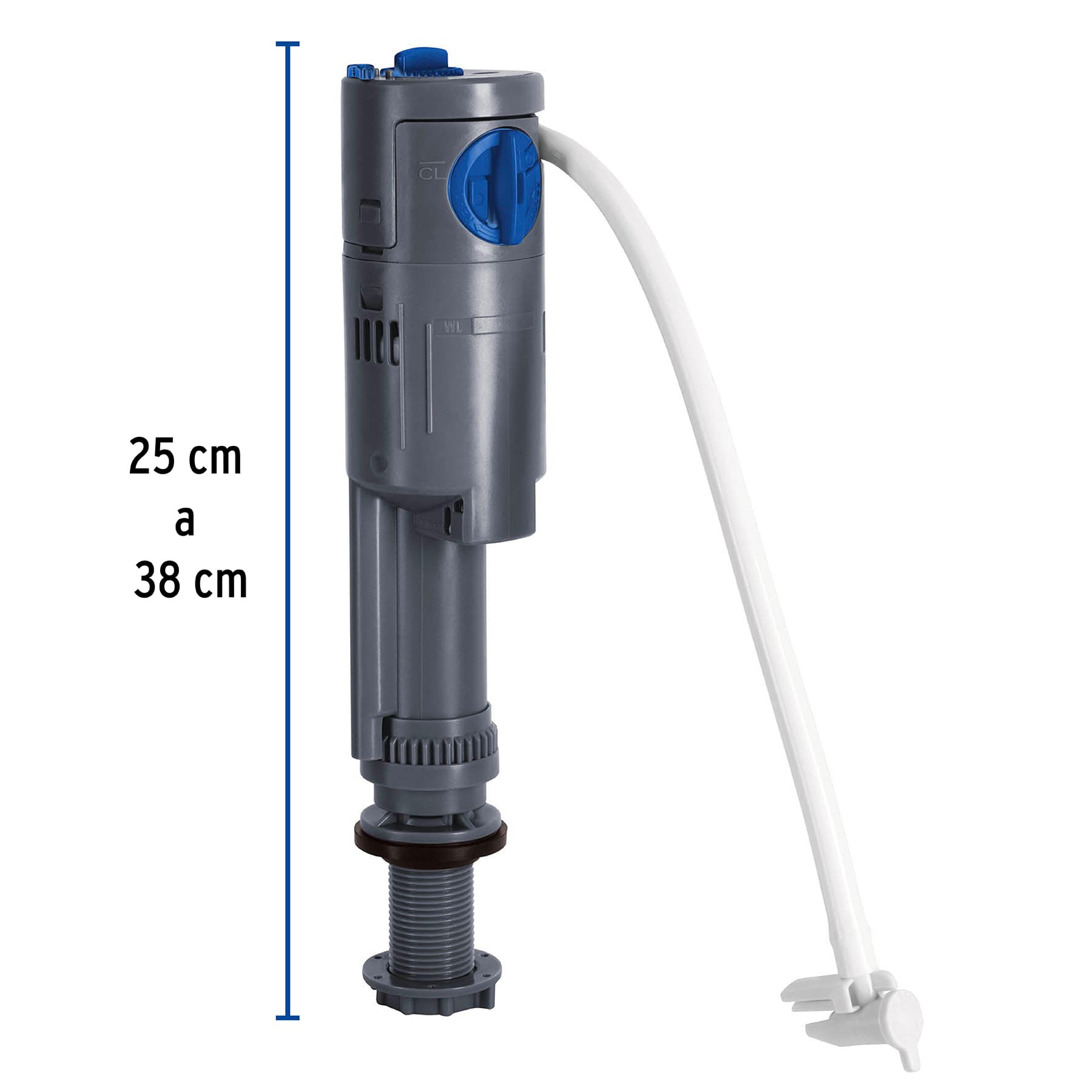 Valvula Admisin Tanque Bajo, Altura Ajustable 25 A 38 Cm - Image 7